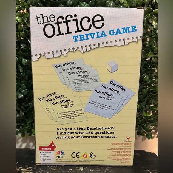 THE OFFICE TRIVIA GAME 2+ PLAYERS 16 &UP - Picture 3 of 8